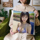 AI美女専門ショップのAI水着美女みき Cushion