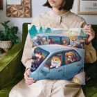 猫は癒やしの猫と渋滞 Cushion