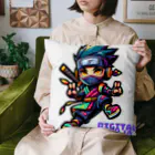 rsrsrsrsrの“Digital Ninja” ロゴ付き Cushion