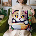 雪売店のマグカップかくれんぼ猫 Cushion