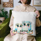 Zenith Blazeのマスカラふくろうさん Cushion