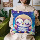 Zenith Blazeのマスカラふくろうさん Cushion