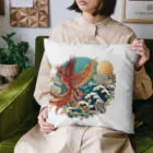 雲華堂の鳳凰 Cushion