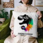 ディノアートラボ✴︎DINO ART LABの COFFEE×COFFEE Cushion