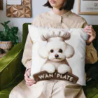 いちごプードルのコックのライくん Cushion