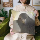 カラスのクッピの土鳩のポッピ Cushion