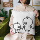 脱力ひよこの兄弟ひよこ Cushion