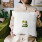 kawaiidoubututatiのカエル×めがね Cushion