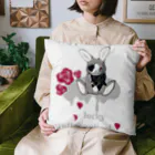 Jasmine工房のlucky stuffed animal ウサギ Cushion