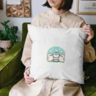 音楽ルー106のシマエナガ Cushion