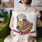 Ingaのビール＆ホットドック Cushion