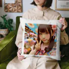 homarengeの和傘の女の子 Cushion