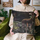 Asahi@水墨画アートの🦌🍁 Cushion