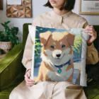 niwaのたれ耳の犬 Cushion