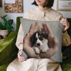 Koh!の手と犬 Cushion