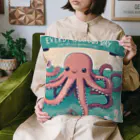 テフラんずのまいにちタコ🐙 Cushion