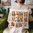 yos-1292583のねこニコばん Cushion