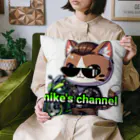 ニケちゃんショップの『nike's channel』オリジナルグッズ クッション