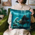 MYoshiの海中でピアノを弾く白熊 Cushion