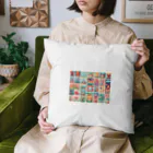 madatubomiのカラフル Cushion