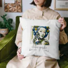 Cyber-punk-geishaのCyber Punk Geisha Cushion