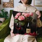 KINTA.MARIAのDays of Wine and Roses クッション