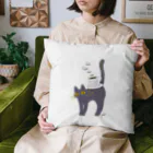 yoritomo's GALLERYのnoraneko  野良猫コーヒー Cushion