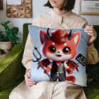 ブルーアイズの小悪魔猫 Cushion