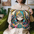 カピパーラ🐻のあなたの幸運を祈る女神♪ Cushion