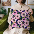 MinaMariのアネモネ＿ネイビー Cushion