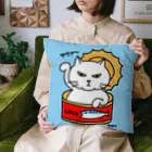 mkumakumaのサヴァ缶招きにゃんこ２ Cushion