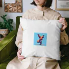 ニャン太郎の逆立ちしているクマ Cushion