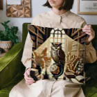 kotpopのOwl and knowledge Cushion