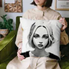 HakaショップのインクGirl Cushion