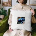 kerokeroboyのブルーアーマーガエルくん Cushion