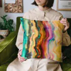 Erika_ArtistryのGeological Jazz Cushion