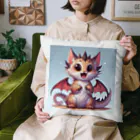 nekodoragonのびっくり！ 猫ドラゴン Cushion