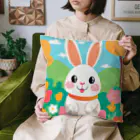 毎日の生活に、ほっこり笑顔と幸せを✨のハナ Cushion