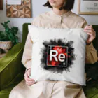 science closet（科学×ファッション）の元素シリーズ　~レニウム Re~ Cushion