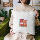 Kousuke2の親子キツネと共に Cushion