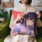 癒しのあるオリジナルグッズ販売所の美少女二次元イラストグッズ Cushion