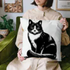 pano's shopのたたずむネコ Cushion