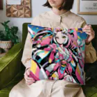 のほほんカピパーラの絢爛武装♪美麗ガールアーマーマージ♪ Cushion