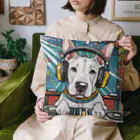 Bull Terrier ParadeのDJヴィンセント Cushion