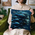 末田の魚群の女王 Cushion