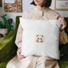 Youthfulの可愛らしい色鉛筆画で描かれたパンダの子 Cushion