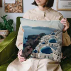 Kitty55のギリシャサントリーニ島 Cushion