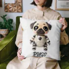 パグの世界のロボパグ Cushion