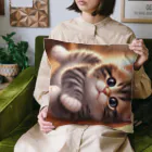 kangekiのころがりにゃんこ Cushion