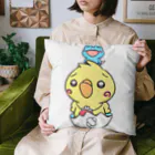 Besharimaruのかえるとひよこ Cushion